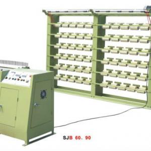 High speed automatic rubber warping machine