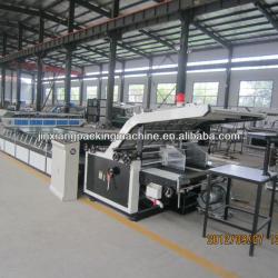 high speed corrugated carton box flute laminating machine