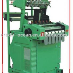 High speed shuttle less ribbon needle loom machine