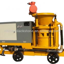 High working efficiency dry shotcrete machine