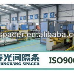 Hollow glass aluminium bar production line