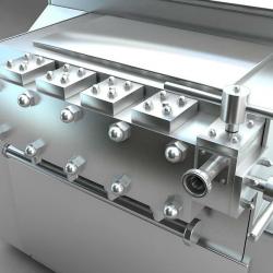 homogenizer and pasteurizer for milk