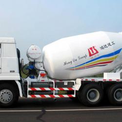 HONGDA truck-mounted concrete mixer 9m3 china brand