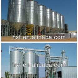 Hopper bottom steel silo for storage wheat and corn