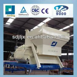 Horizontal Forced twin-shaft JS500 concrete mixer