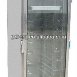 Hot food holding storage display cabinet