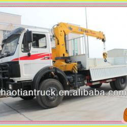 Hot mitsubishi fuso crane truck with XCMG 12 tons Crane