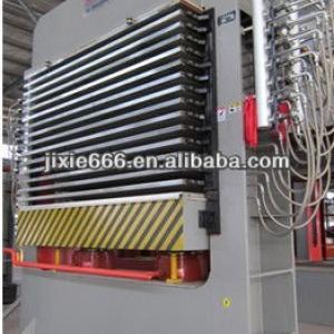 hot press machine /melamine laminating machine