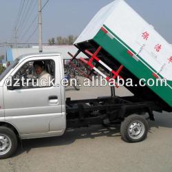 HOT SALE Chang'an Yandi SZD5020MLJ dump sealed mini garbage trucks for sale