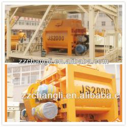 HOT SALE JS2000 technical design concrete mixer