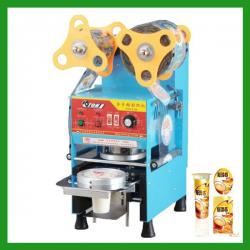 hot seling pearl milk tea cup sealing machine