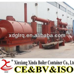 Hot Selling! 100% No Pollution Waste Plastic&Tyre Pyrolysis Plant Manufacturer in China