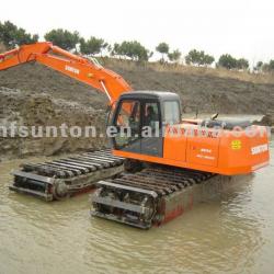 Hot! SUNTON SE200 Amphibious Excavator Swamp Excavator for Sale!