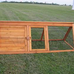 HOT! Triangle Wooden Rabbit hutch,Floor Grid