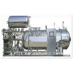 hot water steam spray industrial retort