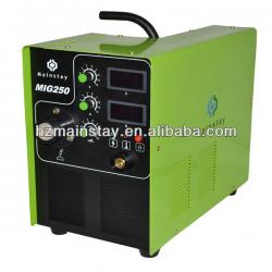 Hotsale! 250F IGBT Co2 Gas Shield Portable Inverter MIG Welder With Wirefeeder MIG-250