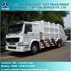 HOWO 4x2 Compressed Garbage Truck