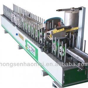 HSHM300BF-B wooden veneer profile wrapping machine hot melt glue
