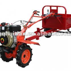 HT105 6HP with trailer mini tiller