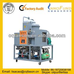 Hydraulic Oil Processing Machine, Oily-ware separator, waste lubricant oil refinery/oil recycling/oil regeneration machine