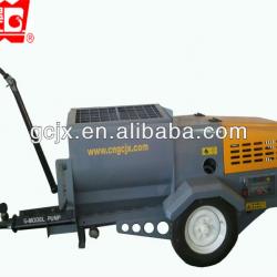 Hydraulic plastering machine for 3D panel