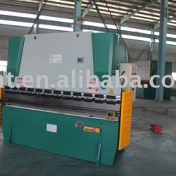 Hydraulic plate press brake