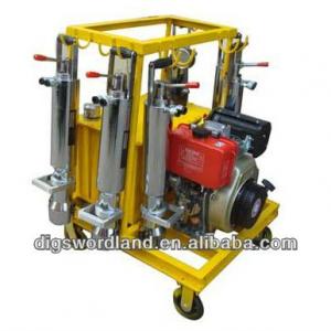 Hydraulic rock concrete splitter