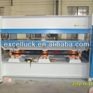 Hydraulic veneer MDF laminating hot press machine