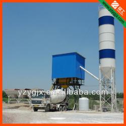 HZS50 mobile concrete batching plant