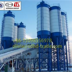 HZS90 Concrete Batching Plant for Sale / China Commercial Concrete Batching Plant ISO9001&BV Approved