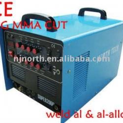 Improved ! CE Inverter AC/DC pulse TIG MMA CUT multifunction welding machine