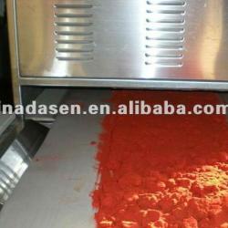 Industrial microwave drying sterilizing machine for spices