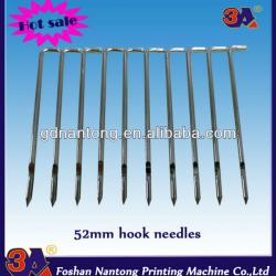 Industrial sewing needles for book sewing (hook needles)