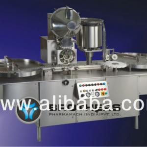 Injectable Powder Filling with Rubber Stoppering Machine