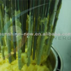 Instant cooling machine for dense food products