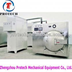 Inteligent commercial belt microwave vacuum drying machine