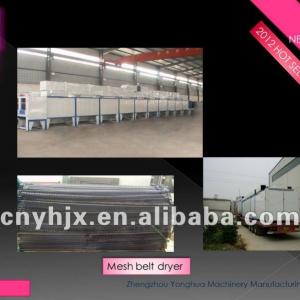ISO9001 Certificate Low Investment Vegetable Mesh Belt Drying machine