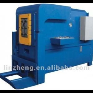 it is a machine for cutting an opening of the waste tyre in the rubber powder production line