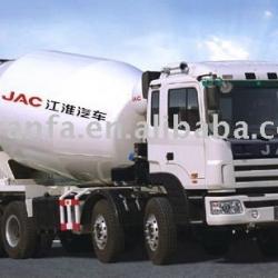 JAC 8x4 concrete mixer truck for sale