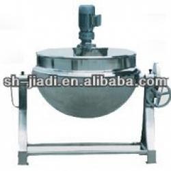 Jacketed cooking tank