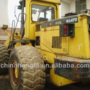 japanese used Komatsu WA470 loader low price for sale