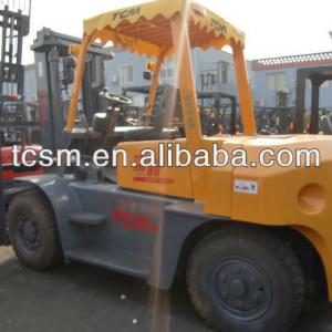 Japanese used machines TCM forklifts 8T on sale