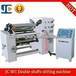 JC-S01 Double shafts Jumbo roll slitting rewinding machine