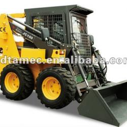 JC100X skid steer loader,china bobcat,engine power 100hp,loading capacity 1200kg