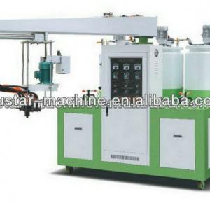 JG801 two color two density pu(soul) shoe making machine