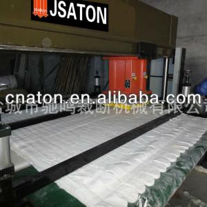 JSAT-350/400,hydraulic traveling head cut/cutting machine for cushion /carpet /cushion cover