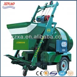 JZM 500 elctric portable self loading concrete mixer