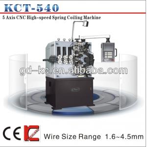 KCT-440A High-speed compression spring coiling machine