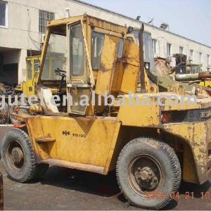 KOMATSU used diesel forklift FD100