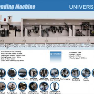 Korean Corner PVC Edge Banding Machine